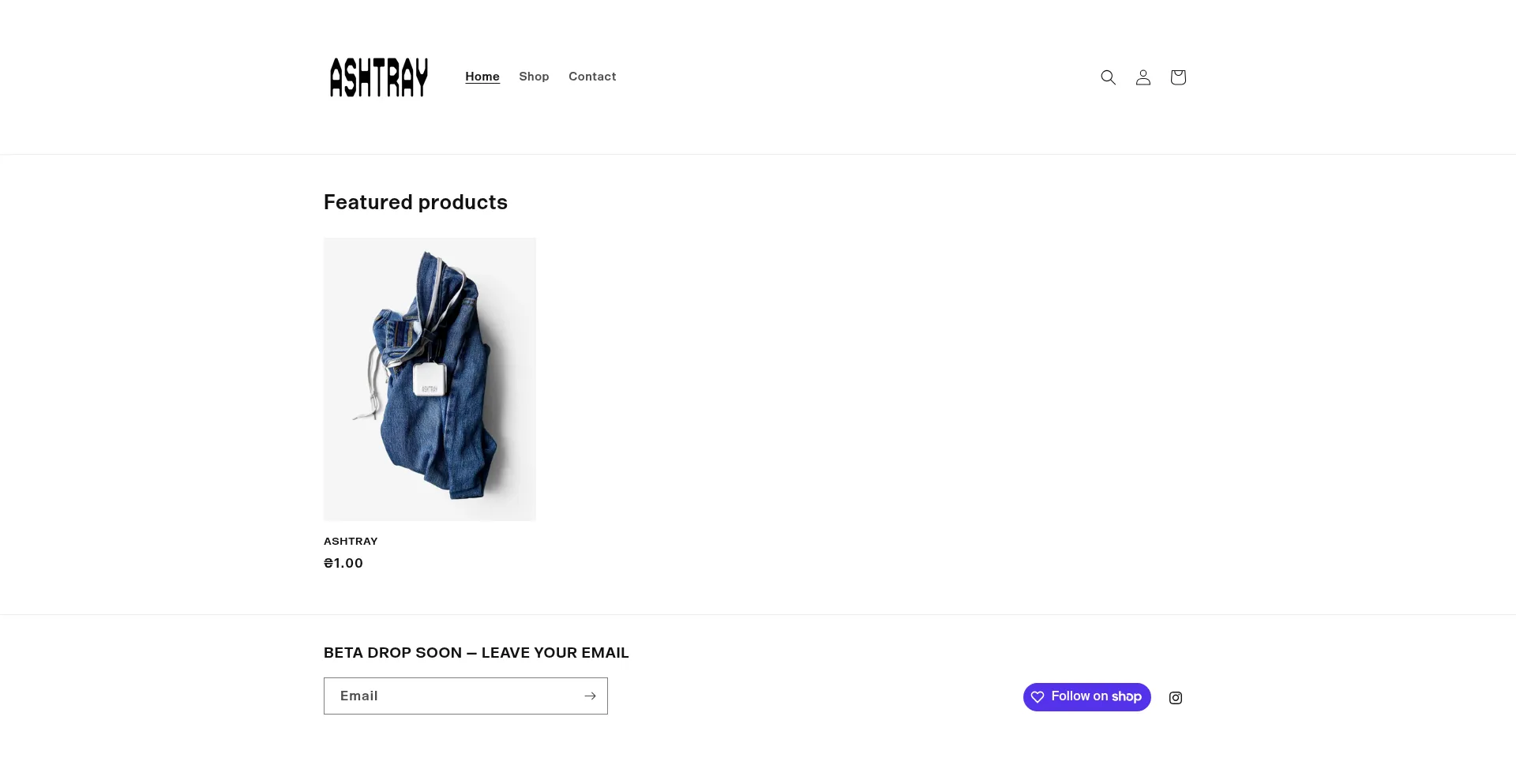 Website screenshot of Ashtray.cc