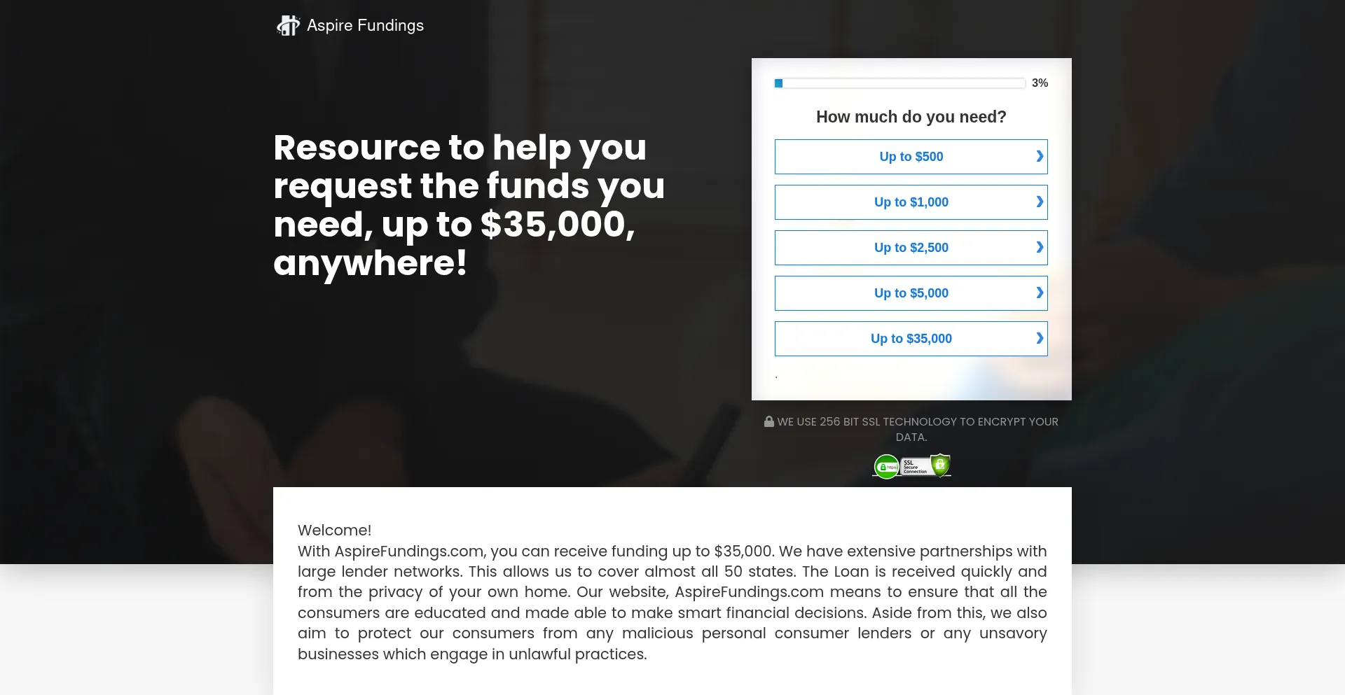 Aspirefundings.com