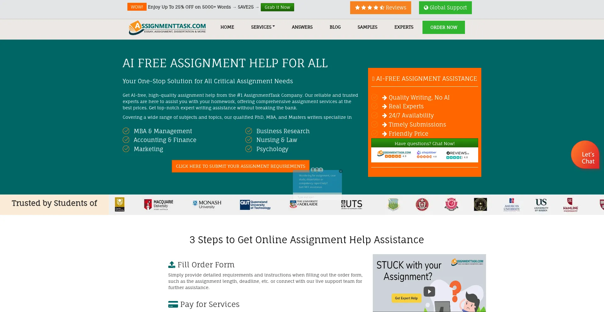Assignmenttask.com