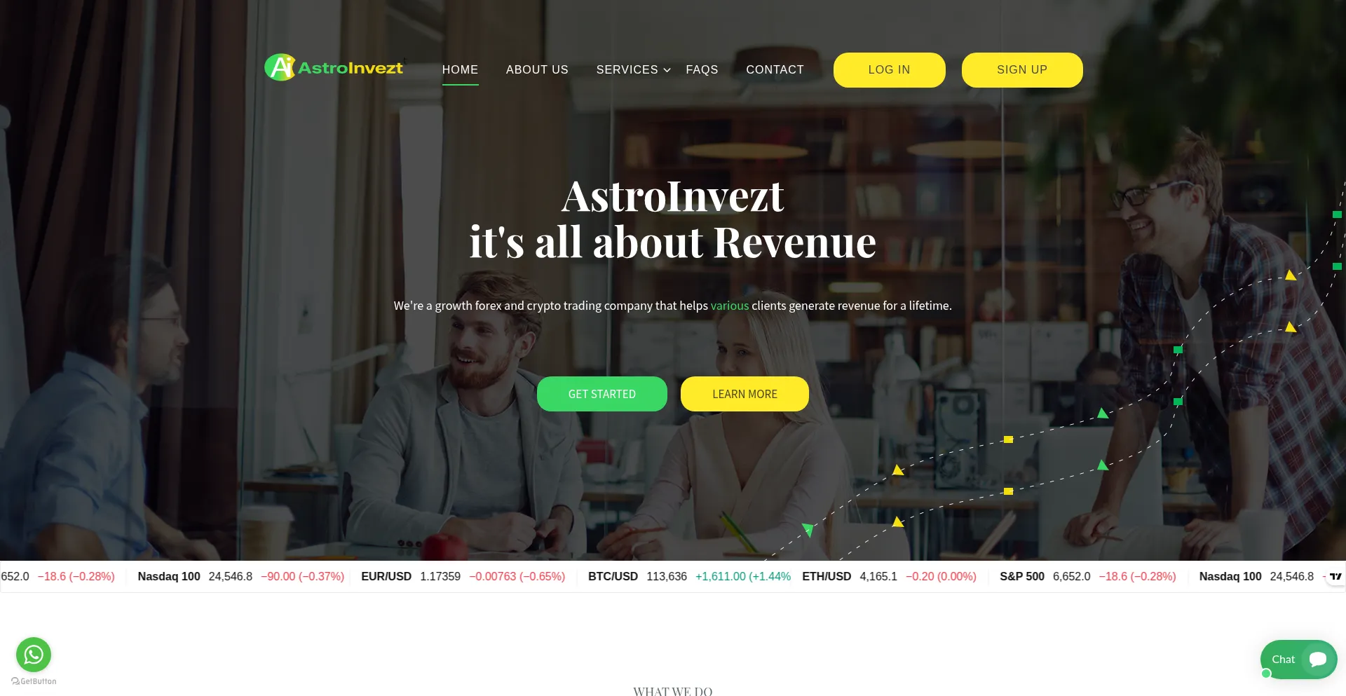Astroinvezt.net Screenshot