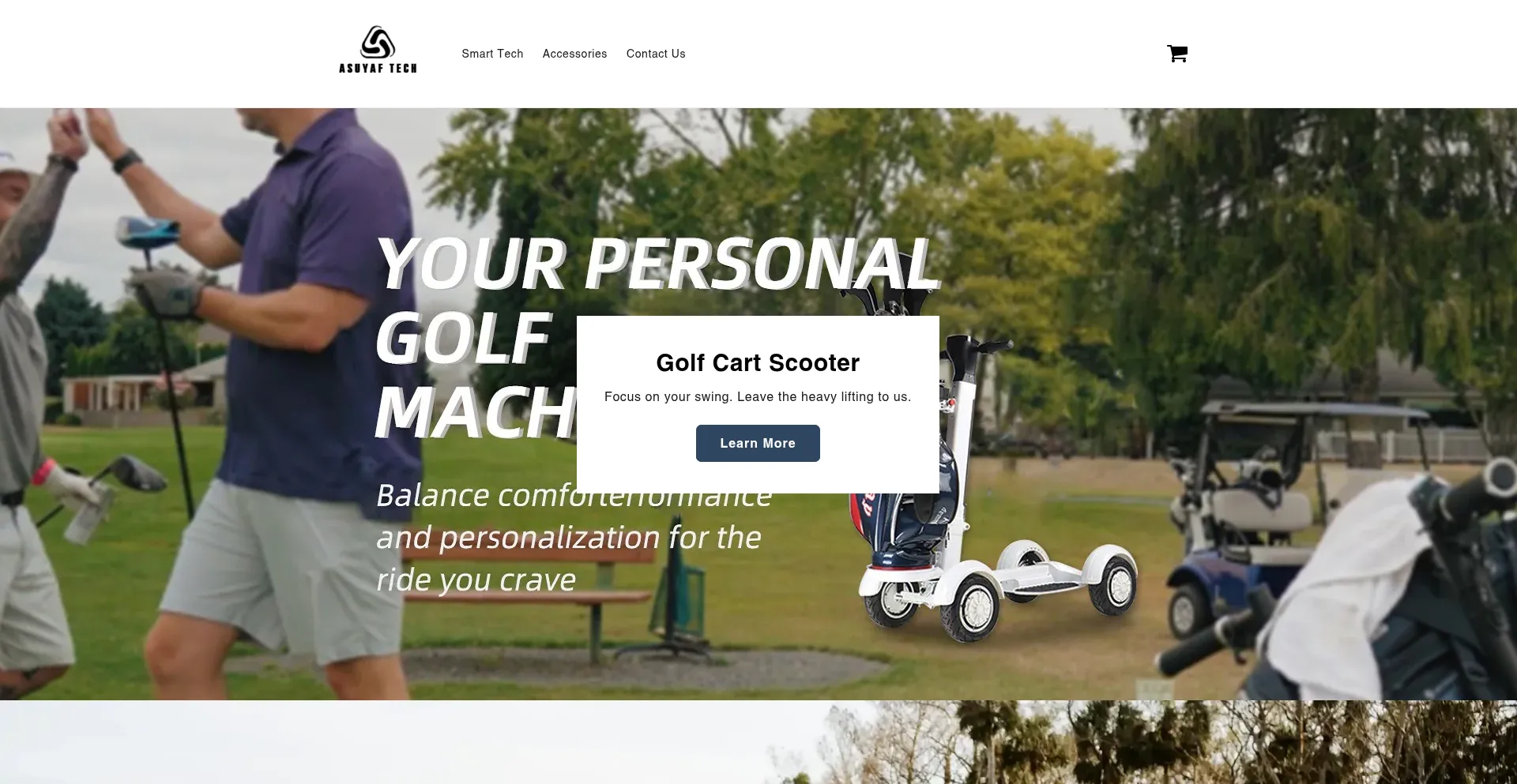 Website screenshot of Asuyaf.shop