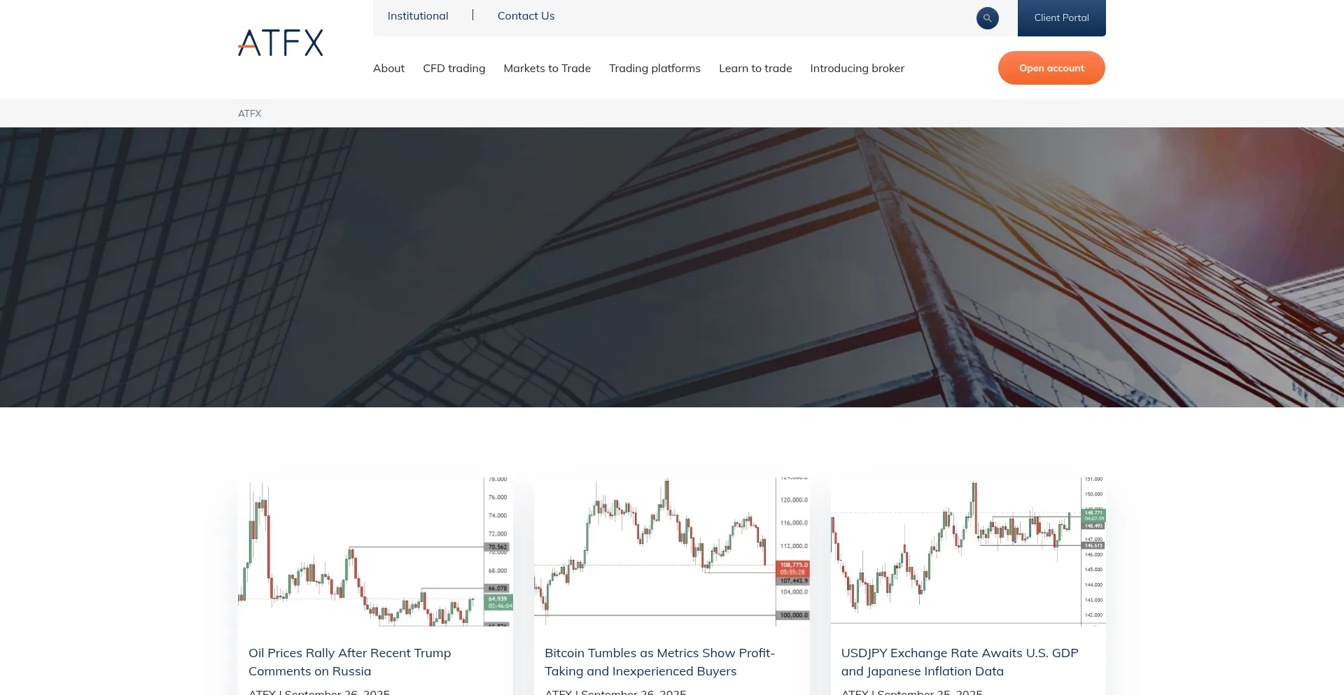Atfxcapital.com Screenshot