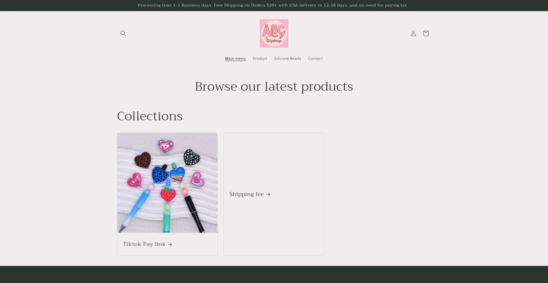 Website screenshot of Athacer.com