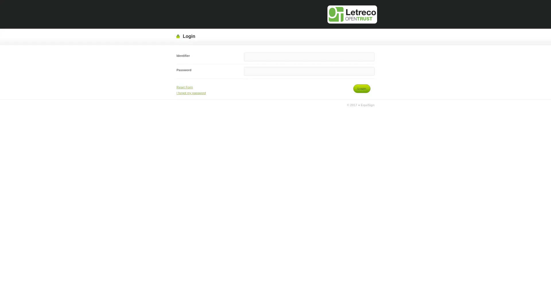 Website screenshot of Athome.secure.letreco.fr