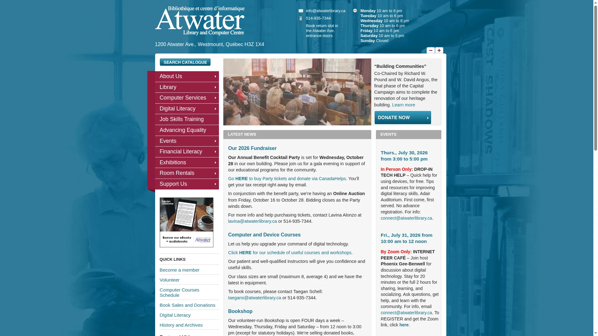 Atwaterlibrary.ca