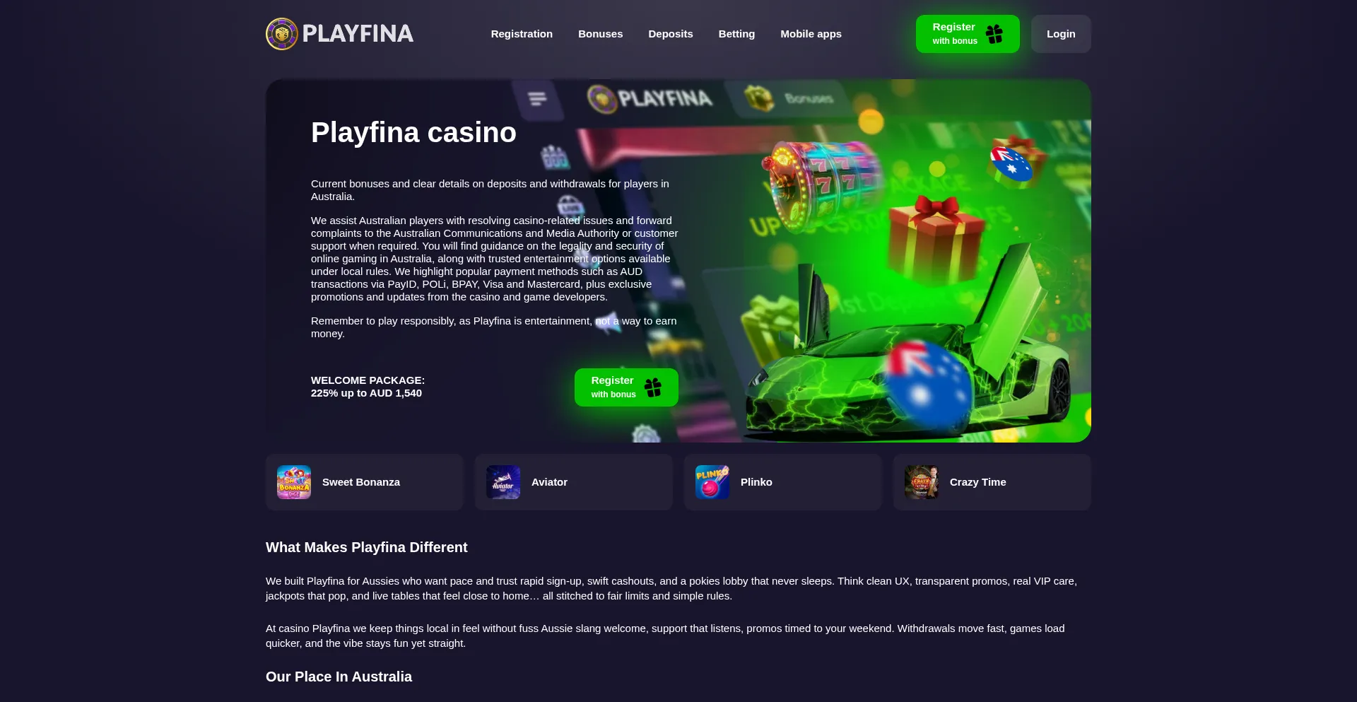 Auplayfina.com