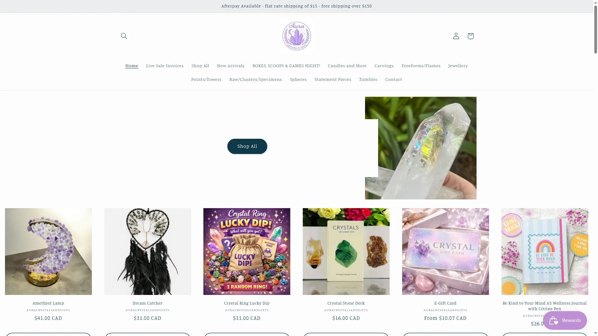 Auracrystalsandgifts.shop