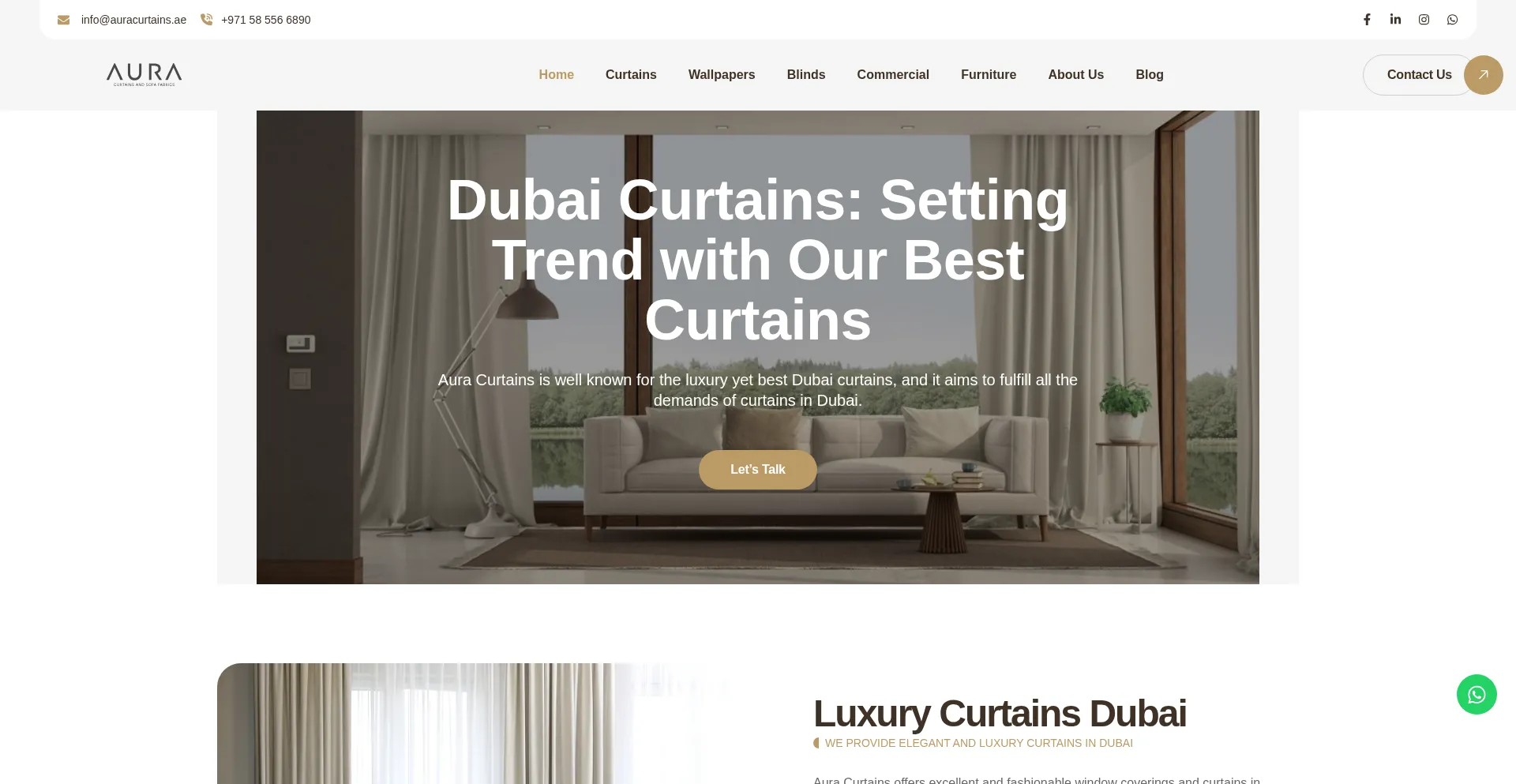 Auracurtains.ae