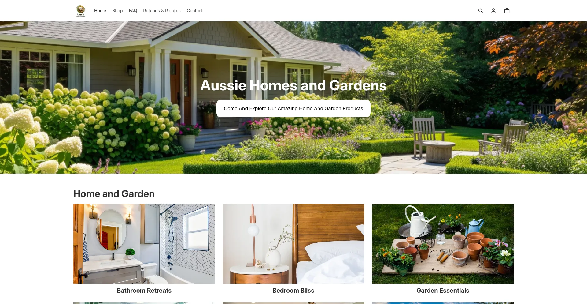 Aussiehomesandgardens.com.au Screenshot