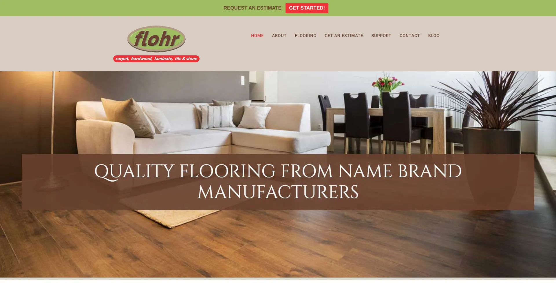 Website screenshot of Austinflohr.com