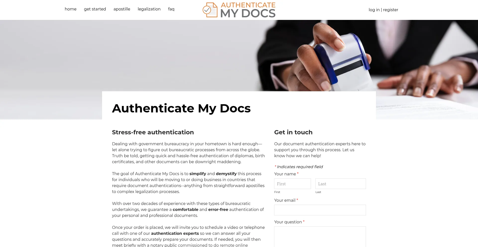 Authenticatemydocs.com 安全可靠吗？
