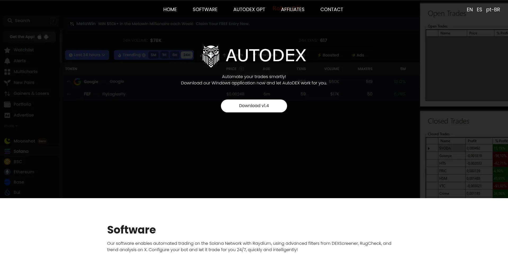 Autodexscreener.com 安全可靠吗？