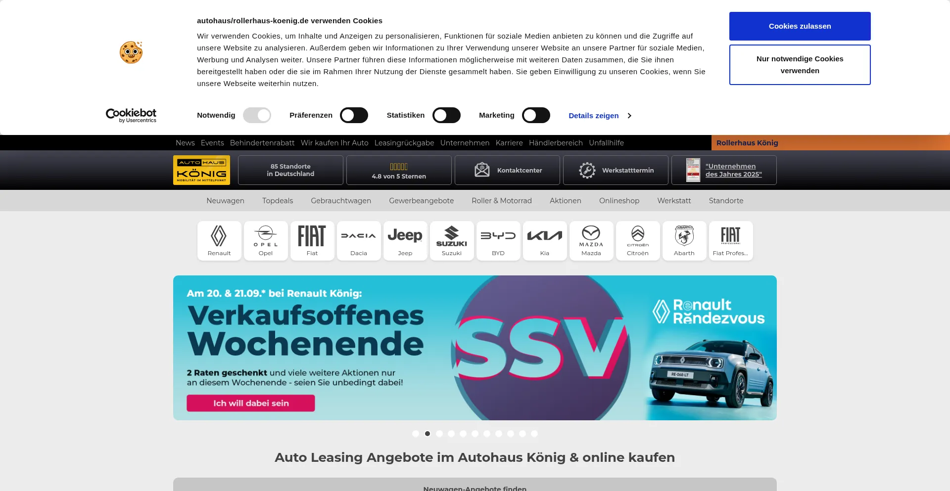 Autohaus-koenig.de 安全可靠吗？