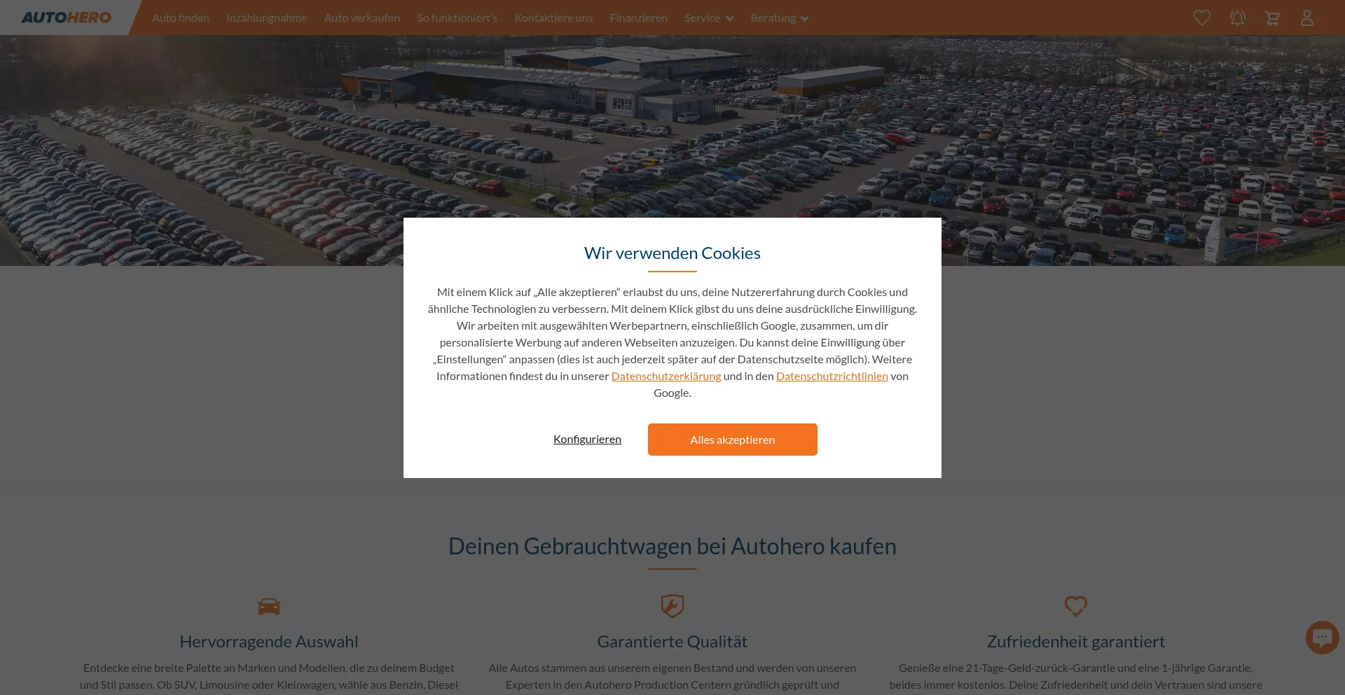 Autohero.com 安全可靠吗？