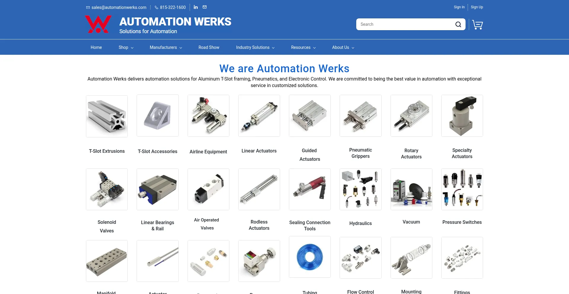 Automationwerks.com Screenshot