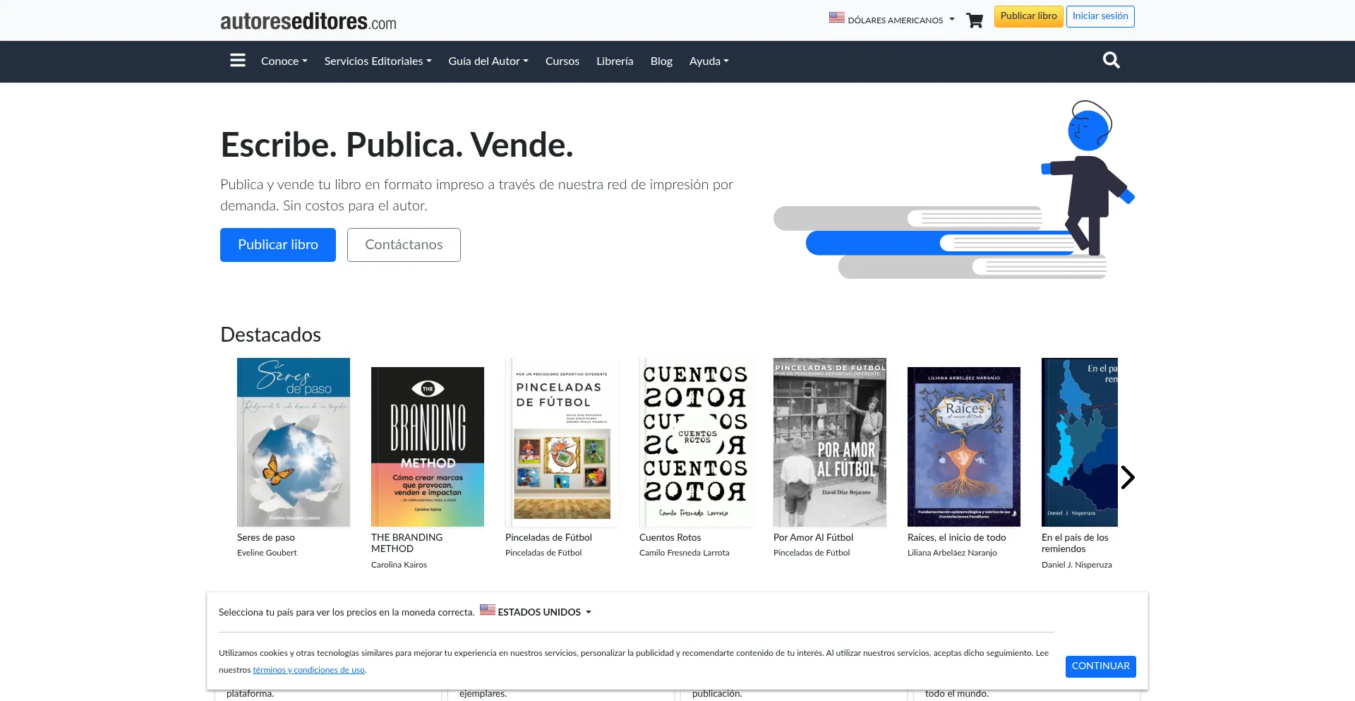 Autoreseditores.com Screenshot