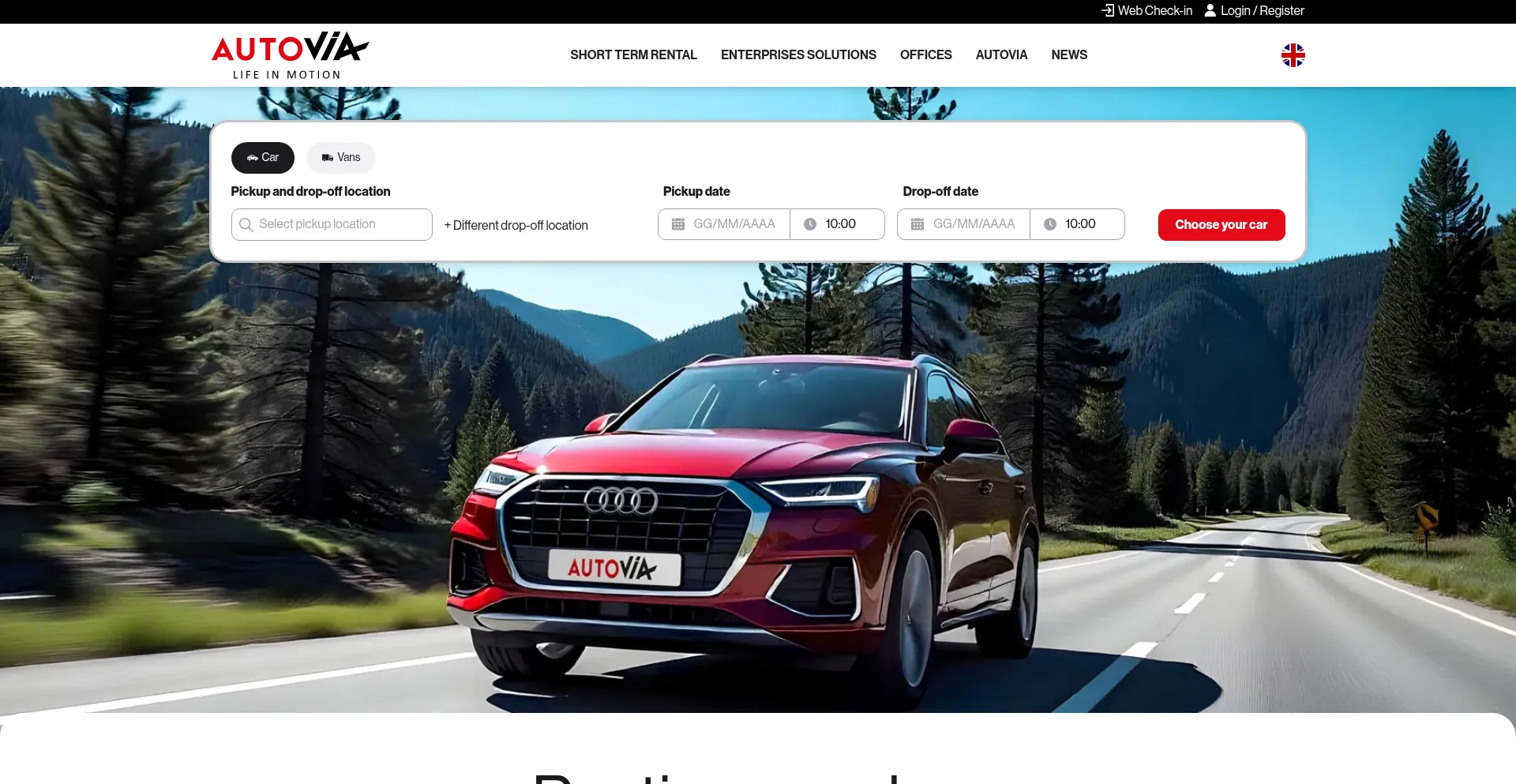 Autovia.it Screenshot