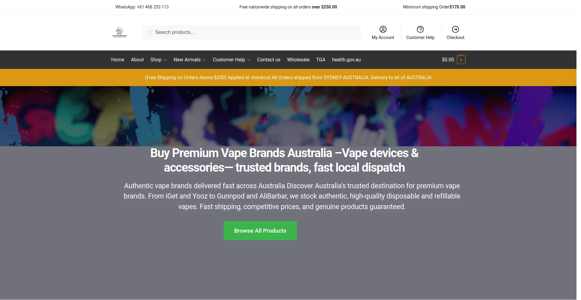 Auvapershop.net.au