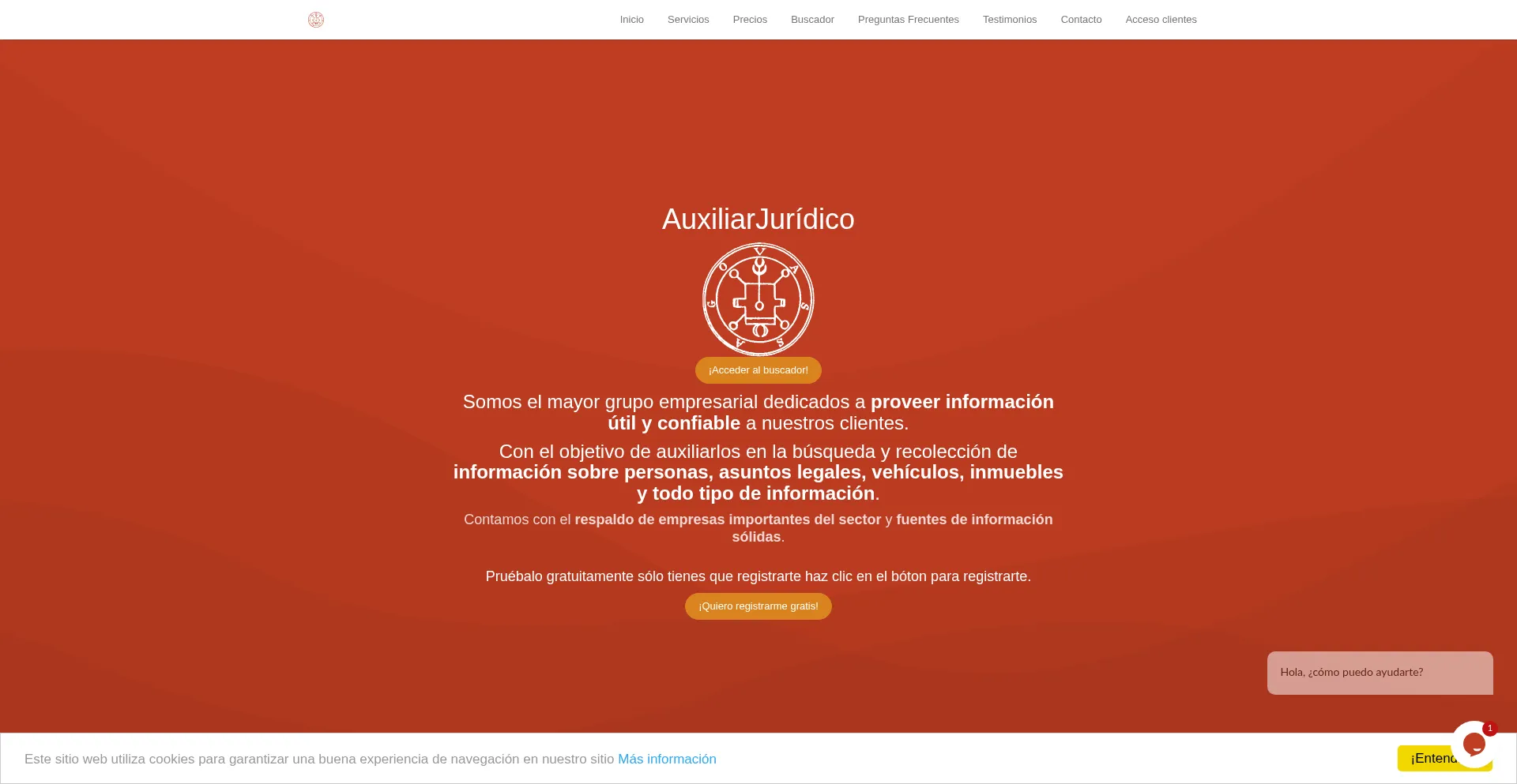 Auxiliarjuridico.com Screenshot