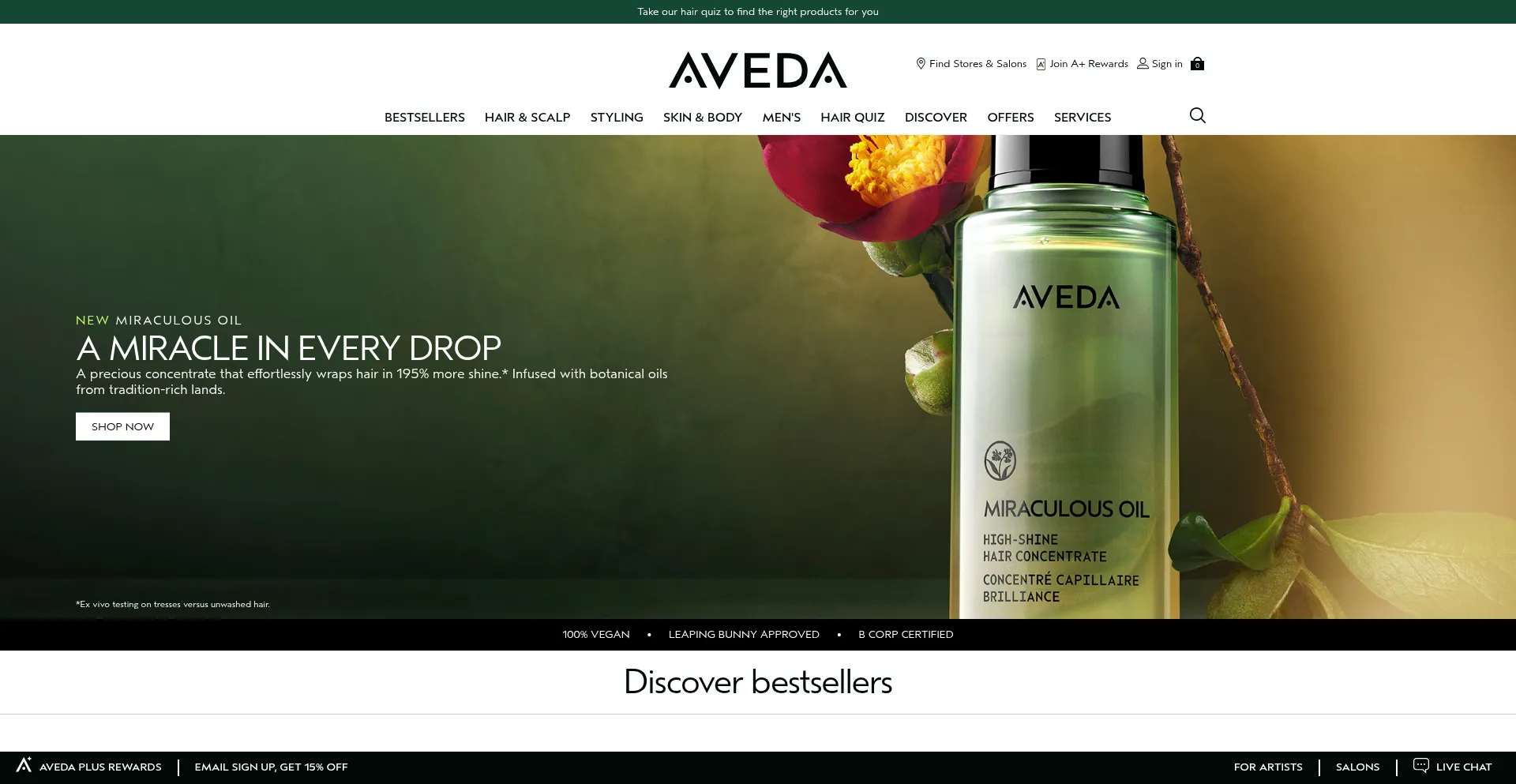 Aveda.com 安全可靠吗？