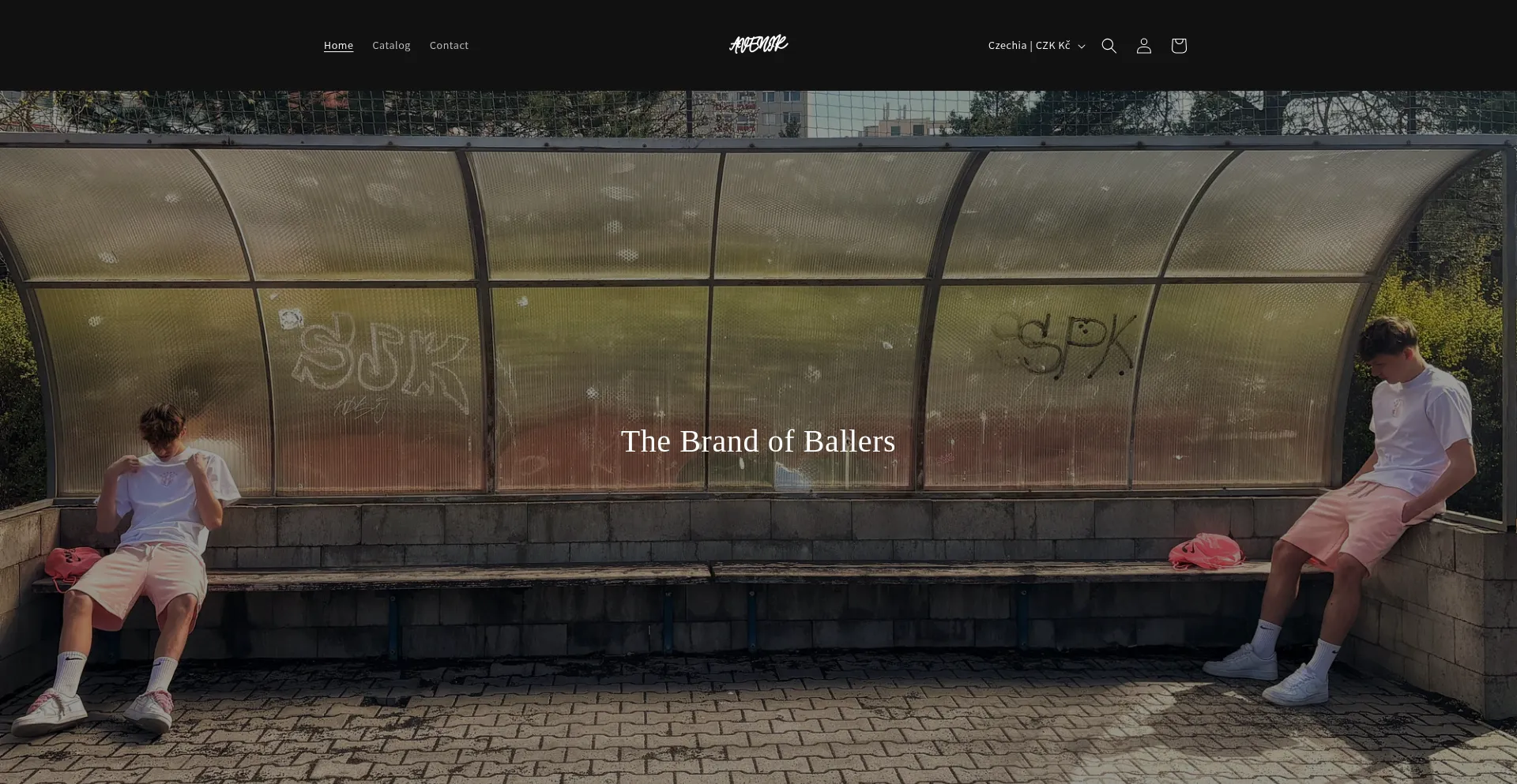 Website screenshot of Avenir-shop.eu