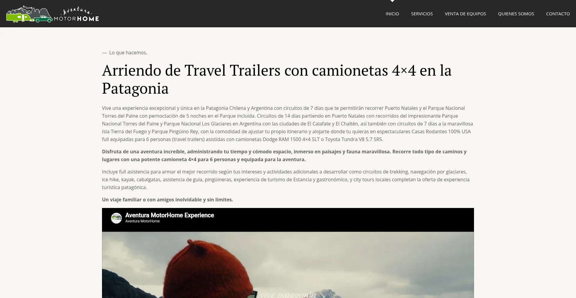 Aventuramotorhome.com