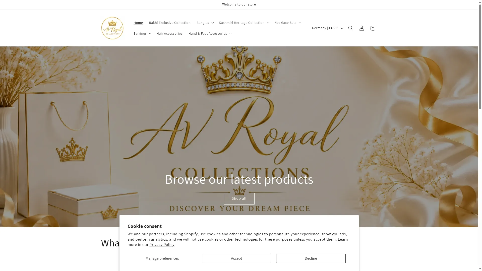 Avroyalcollection.com