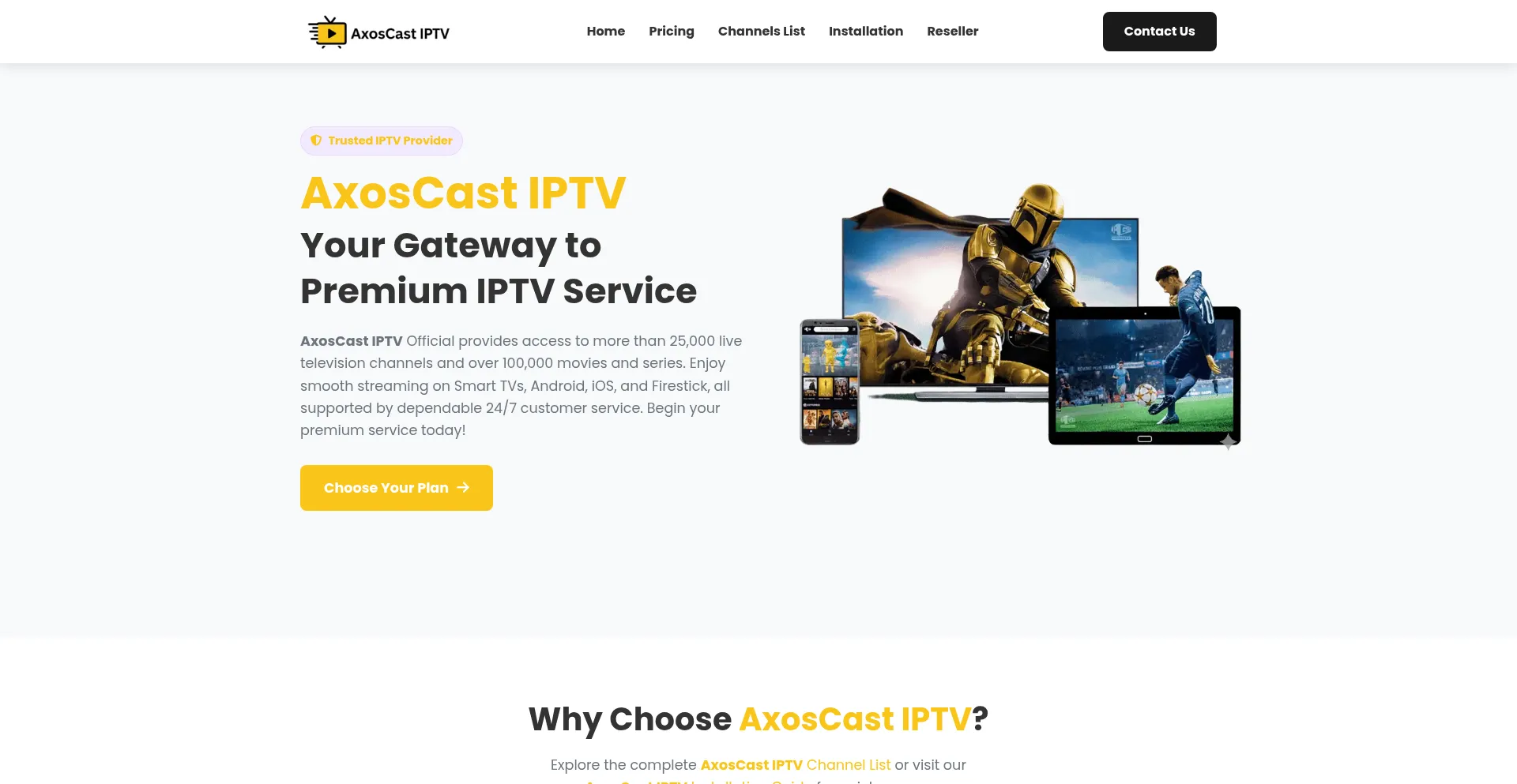 Axoscast-iptv.com