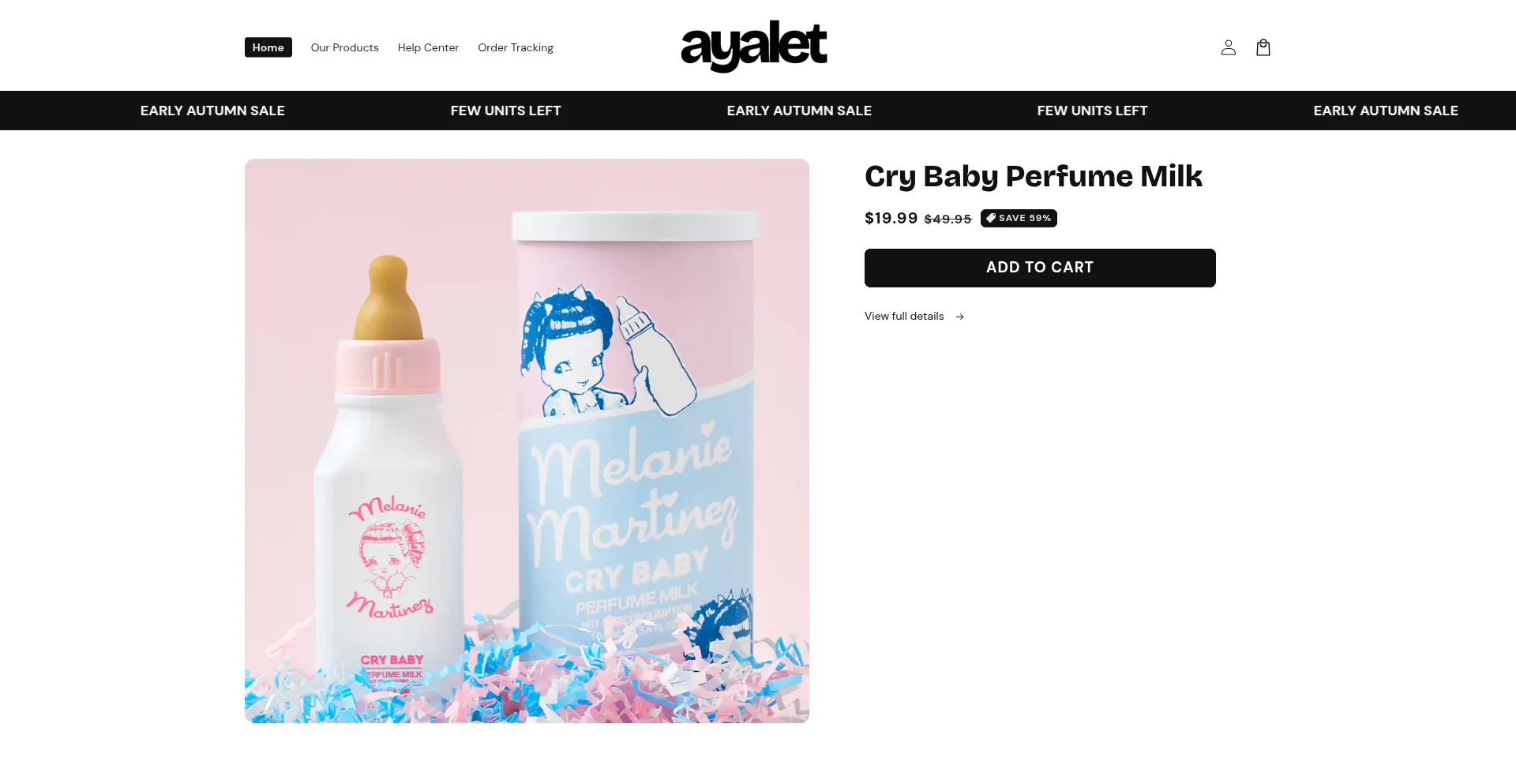 Website screenshot of Ayaletcollective.com
