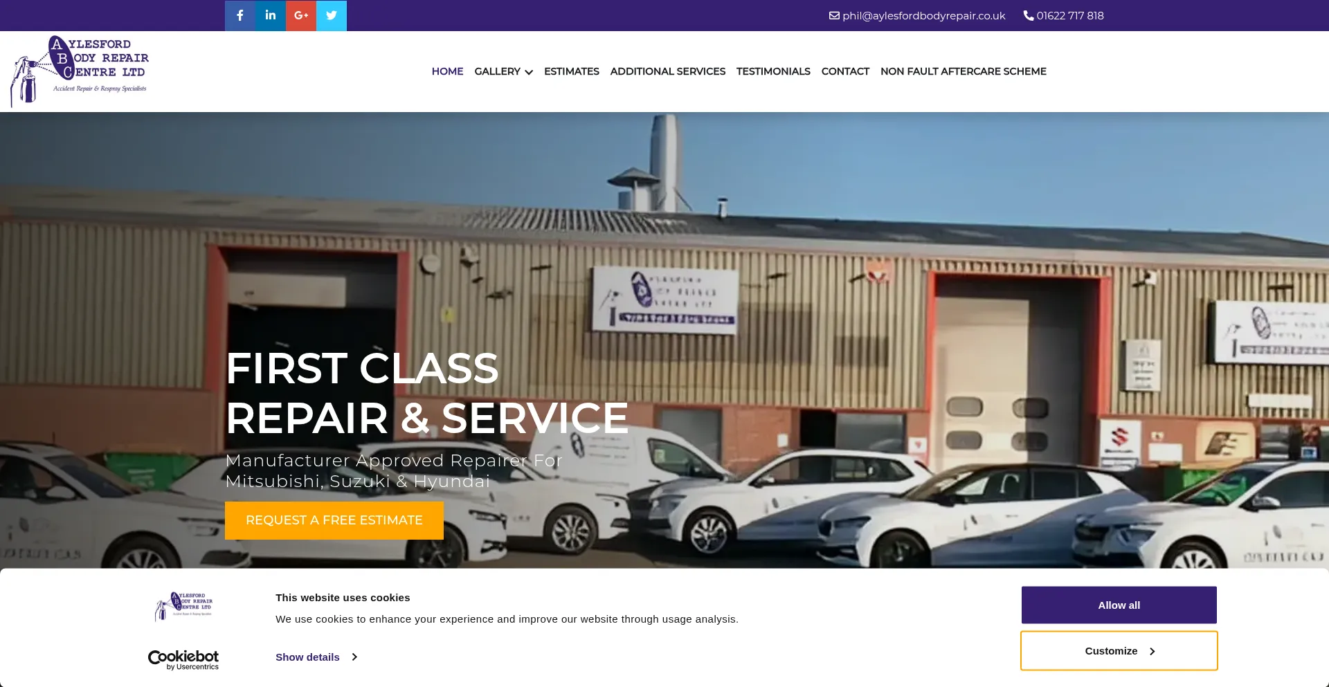 Aylesfordbodyrepair.co.uk
