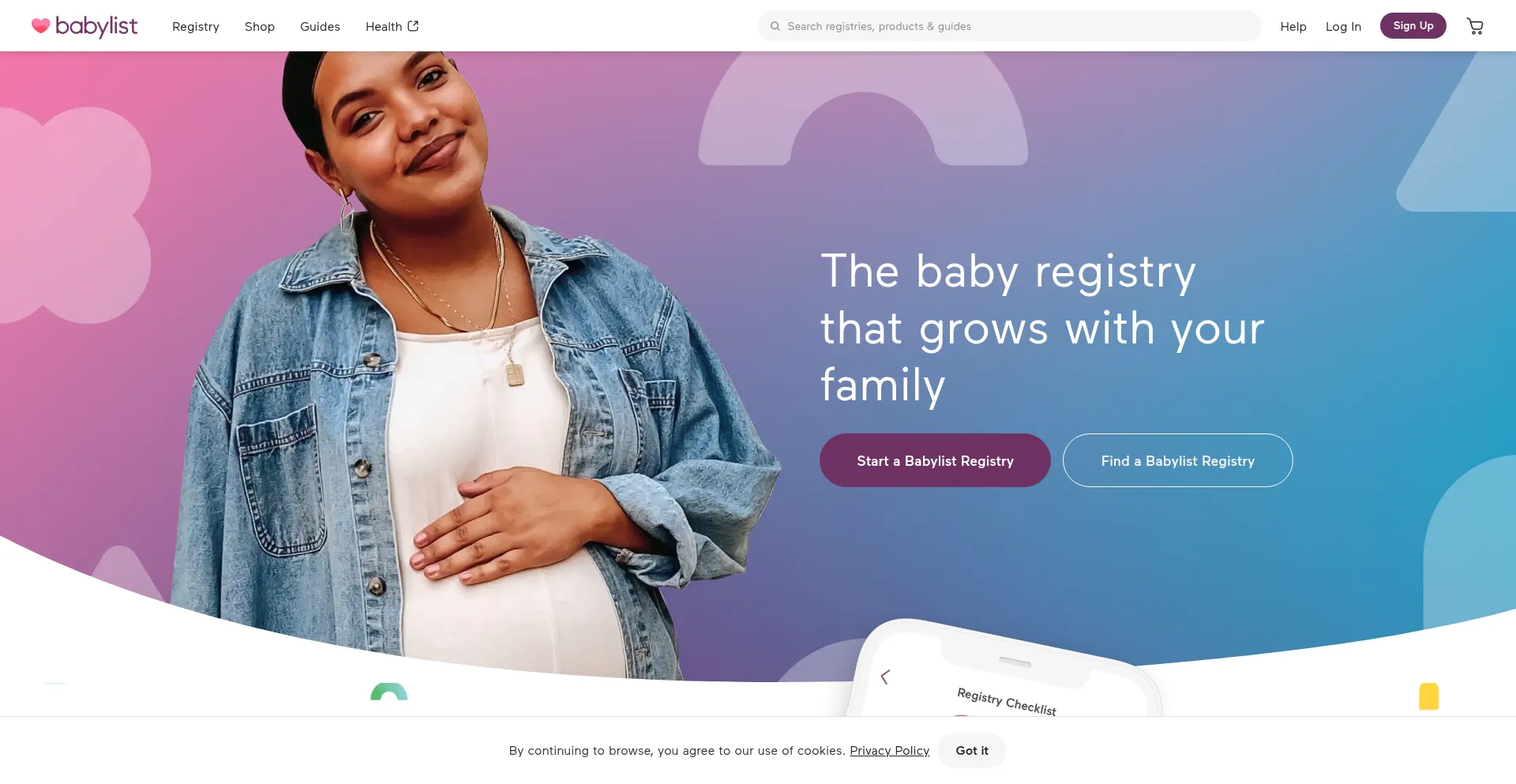 Babylist.com Screenshot