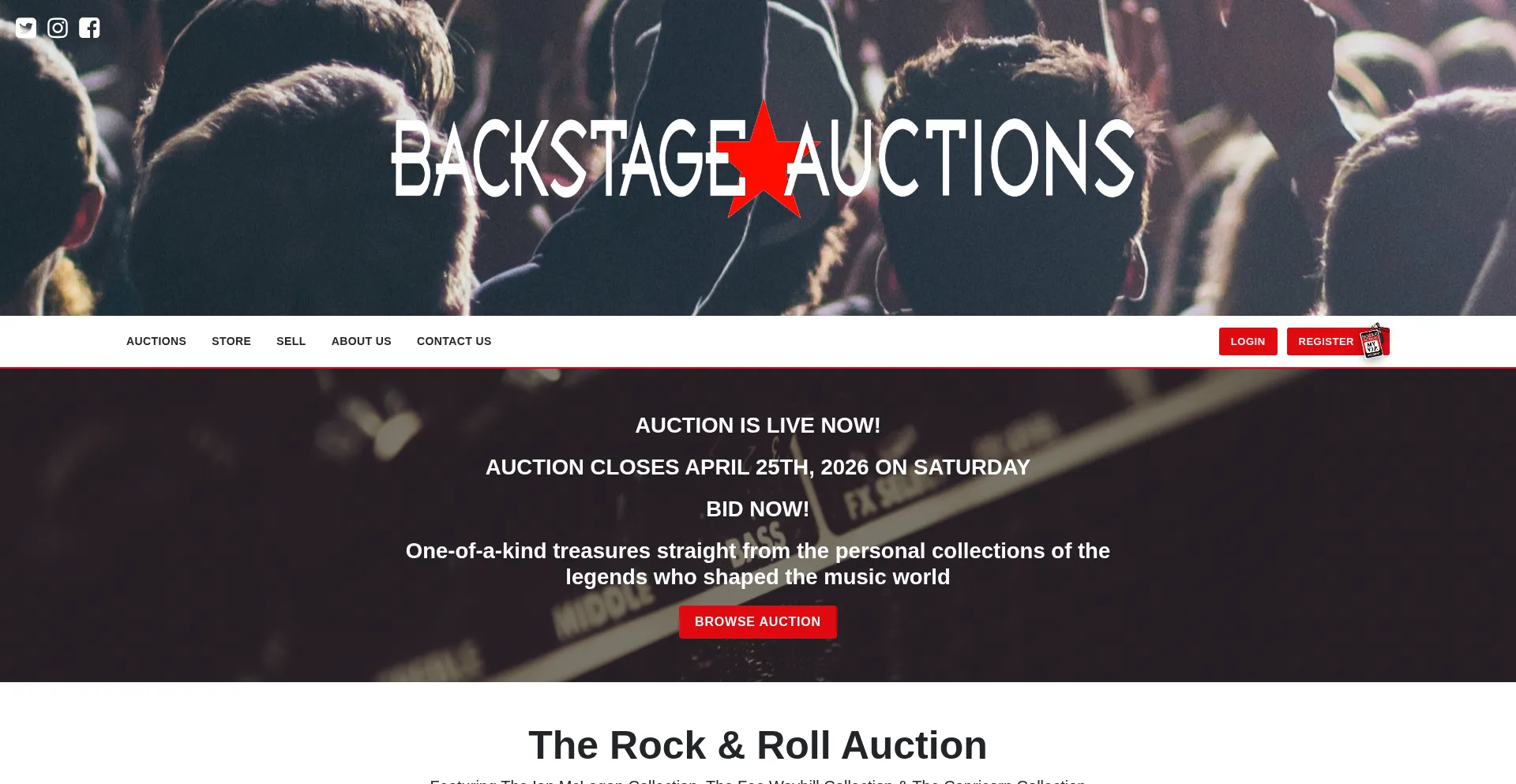 Backstageauctions.com