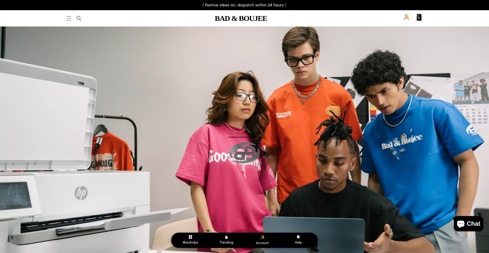 Badandboujee.in Screenshot