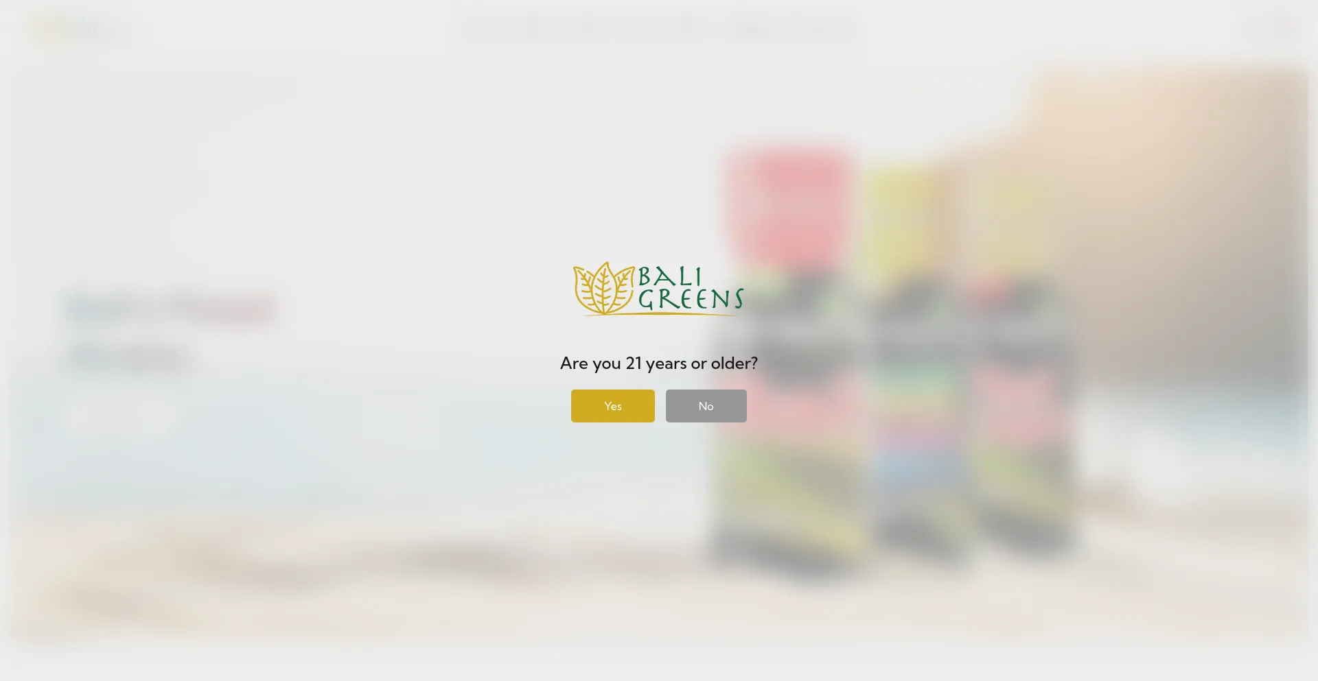 Baligreens.com Screenshot