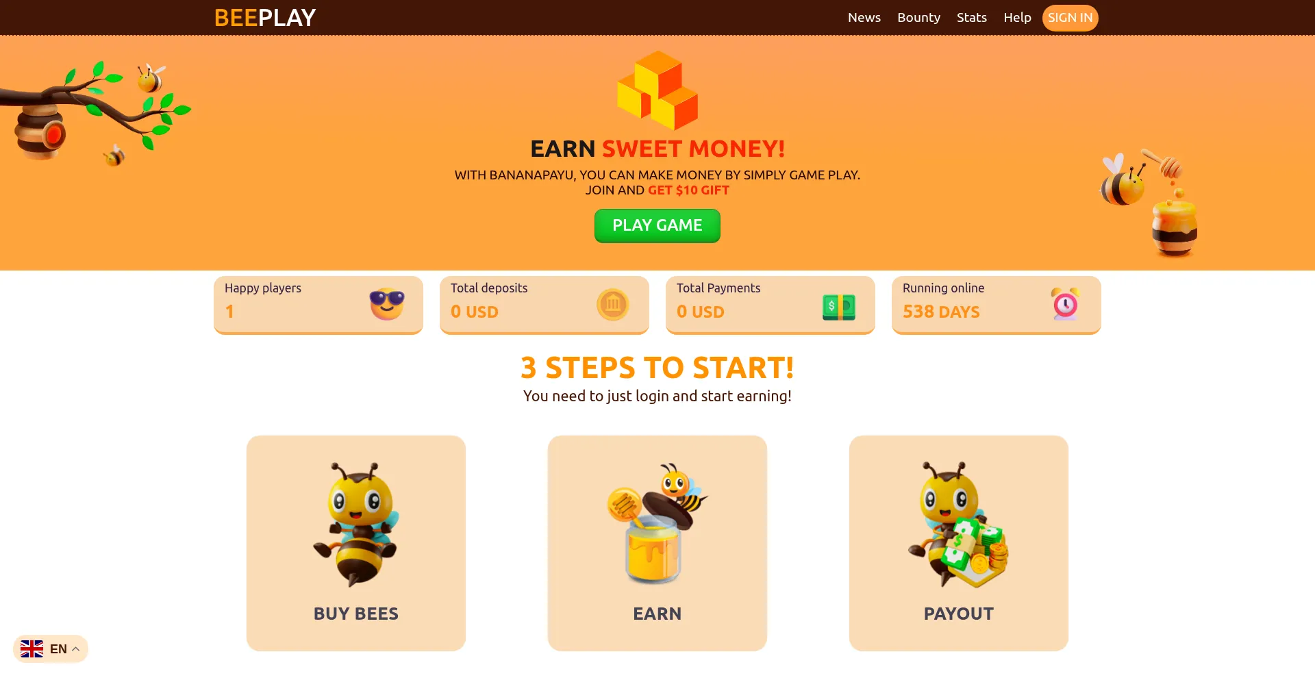 Bananapayu.com Screenshot