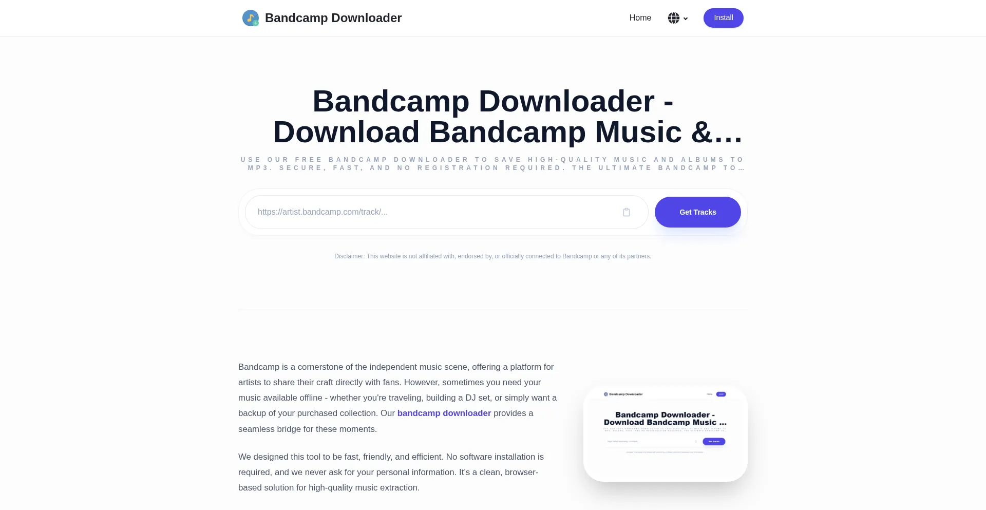 Bandcampdownloader.net