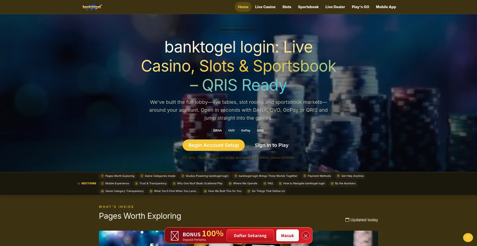 Banktogellogin.com