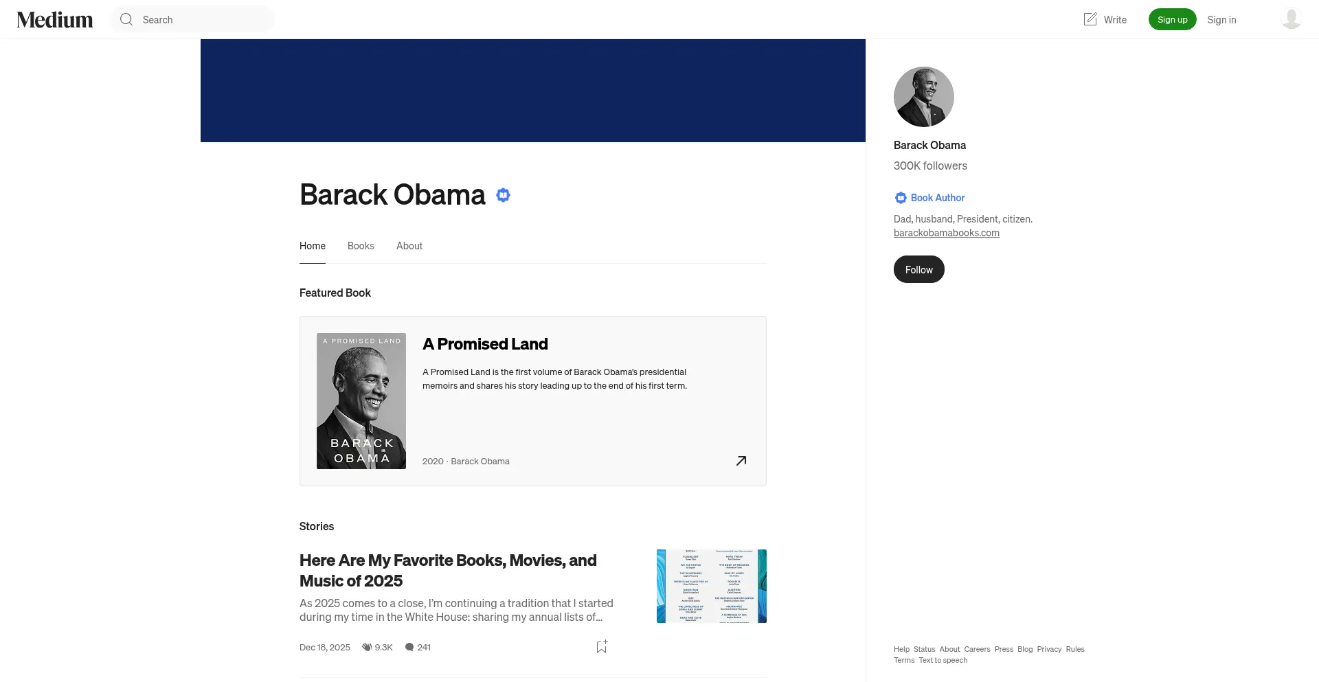 Barackobama.medium.com