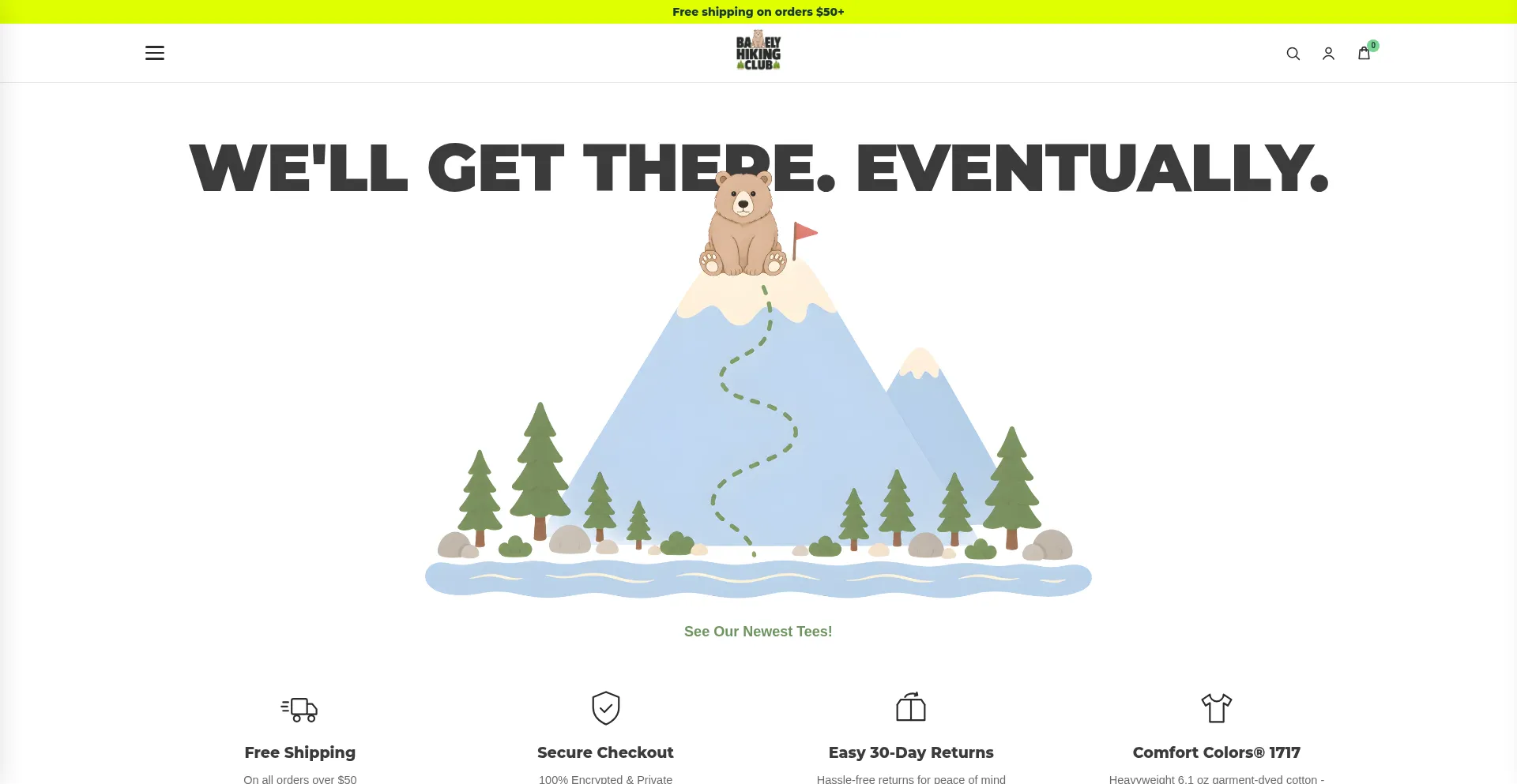 Barelyhikingclub.com
