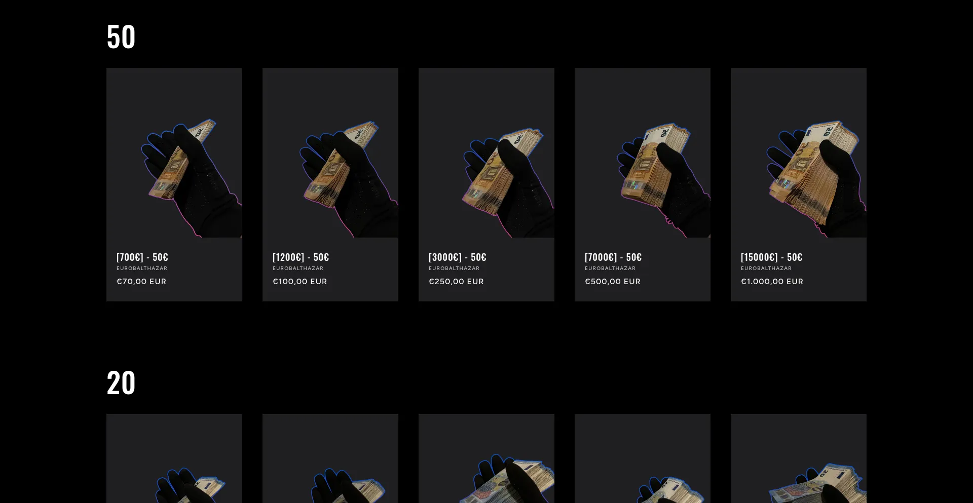 Website screenshot of Bathazorder.store