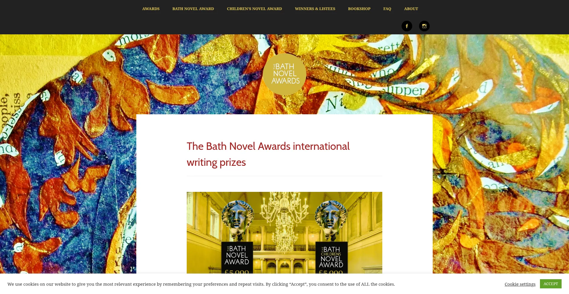 Bathnovelaward.co.uk