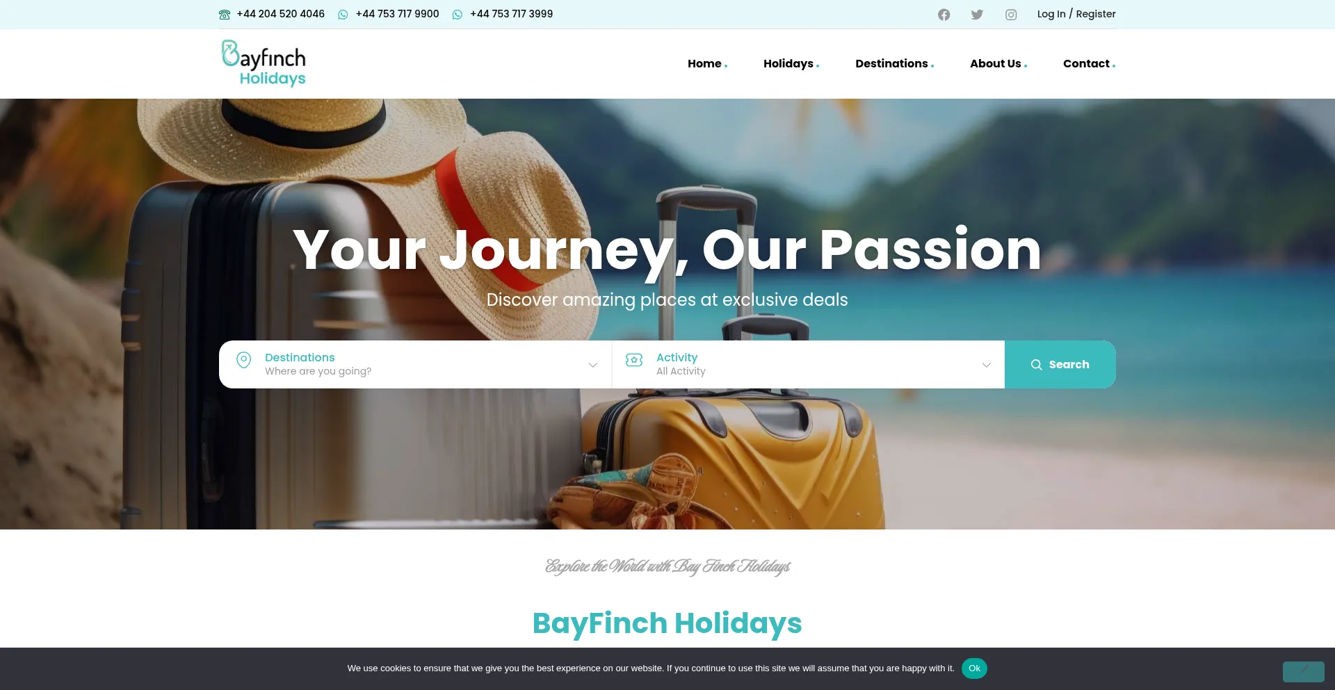 Bayfinchholidays.co.uk