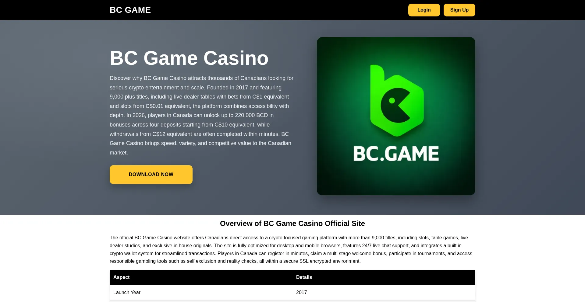 Bcgamecasinocanada.com