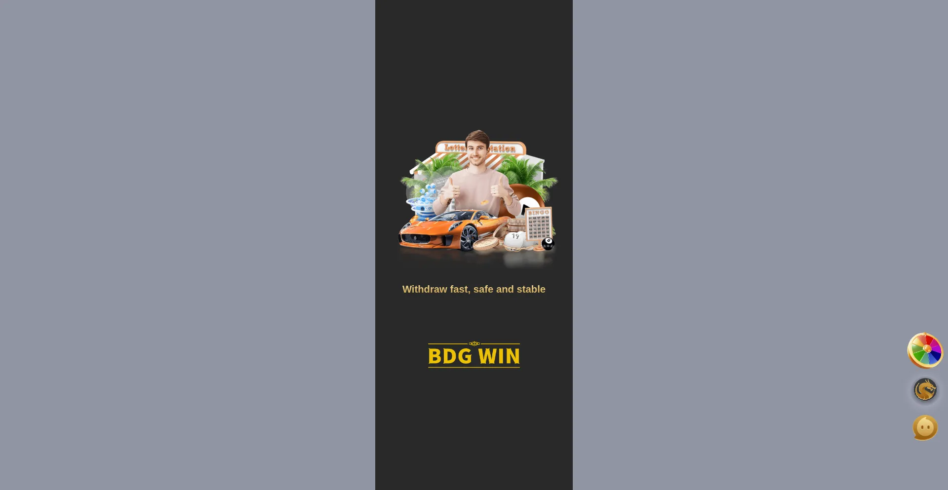 Website screenshot of Bdgwin8888.com