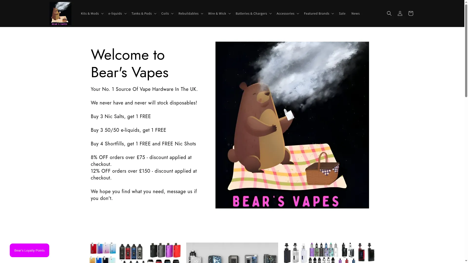 Bearsvapes.co.uk