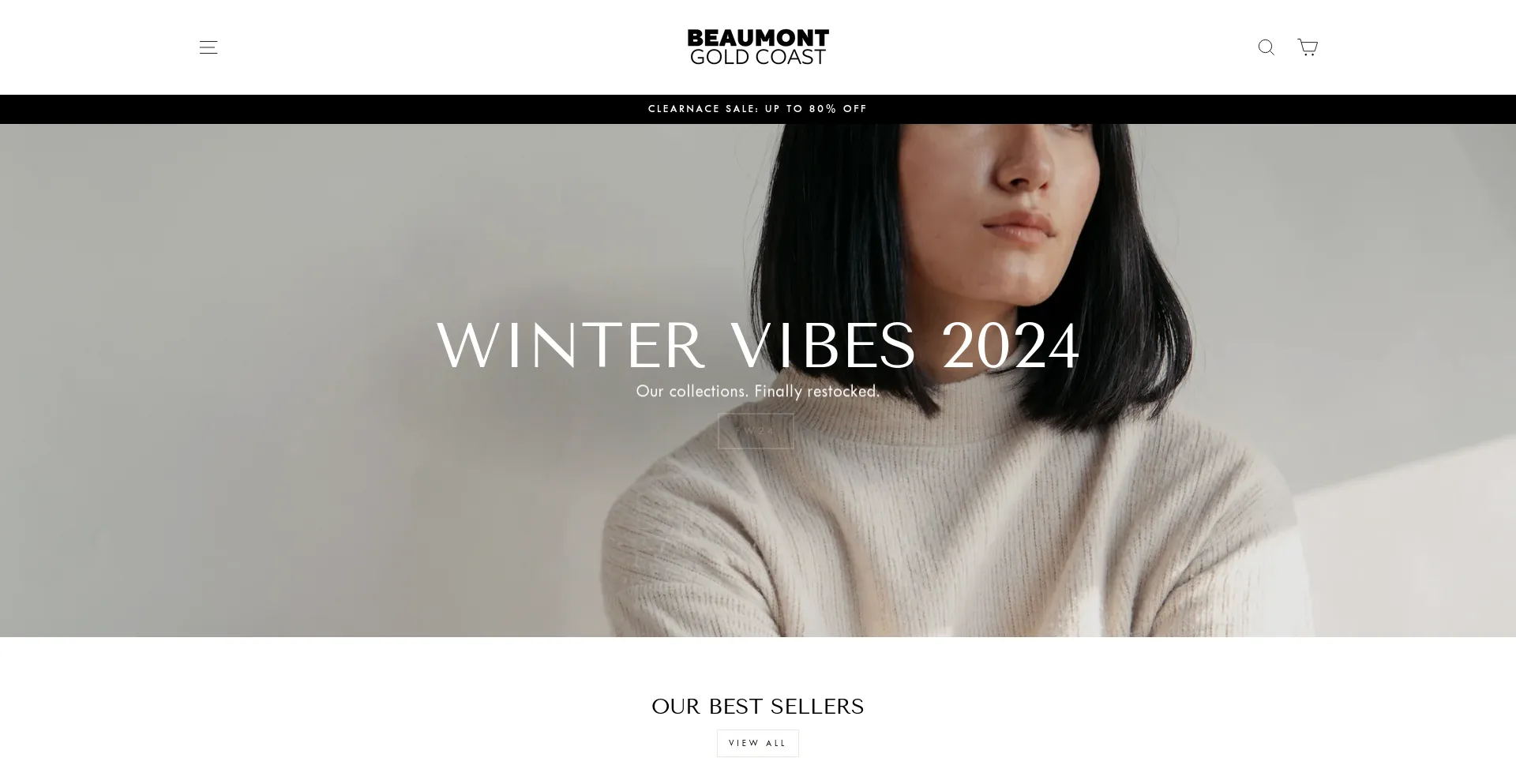 Website screenshot of Beaumontclo.com