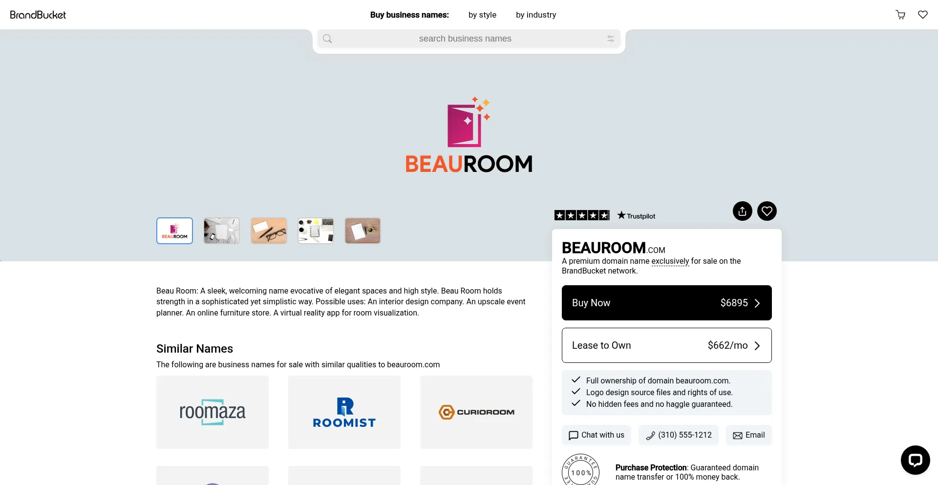 Beauroom.com Screenshot