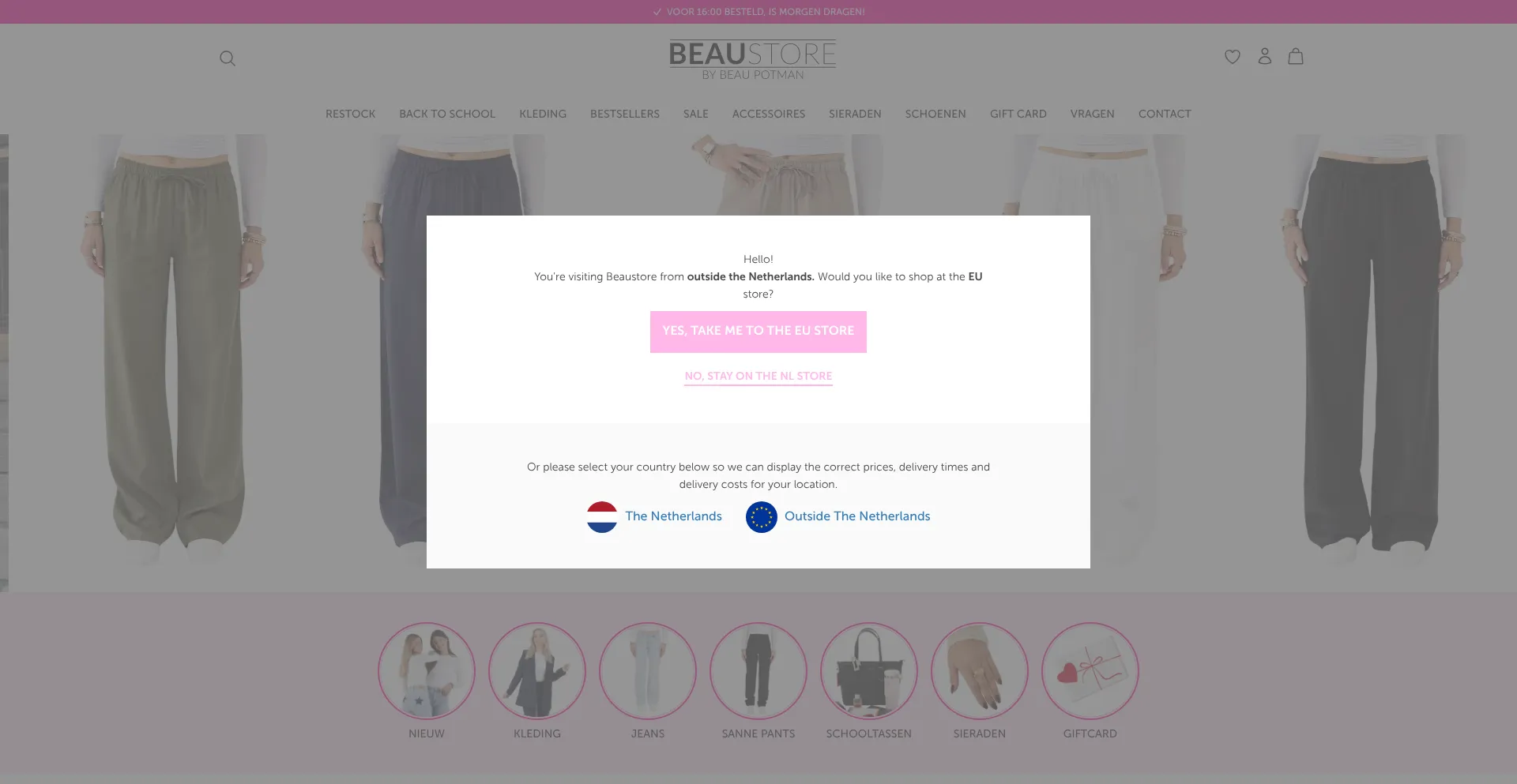 Beaustore.nl Screenshot
