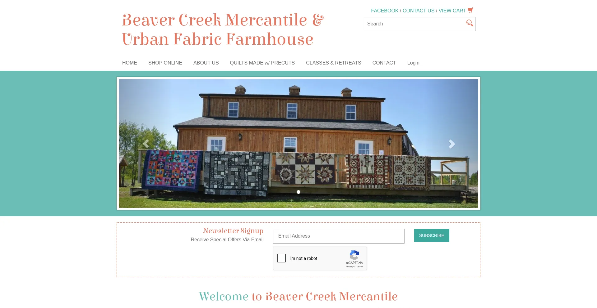 Website screenshot of Beavercreekmerc.com