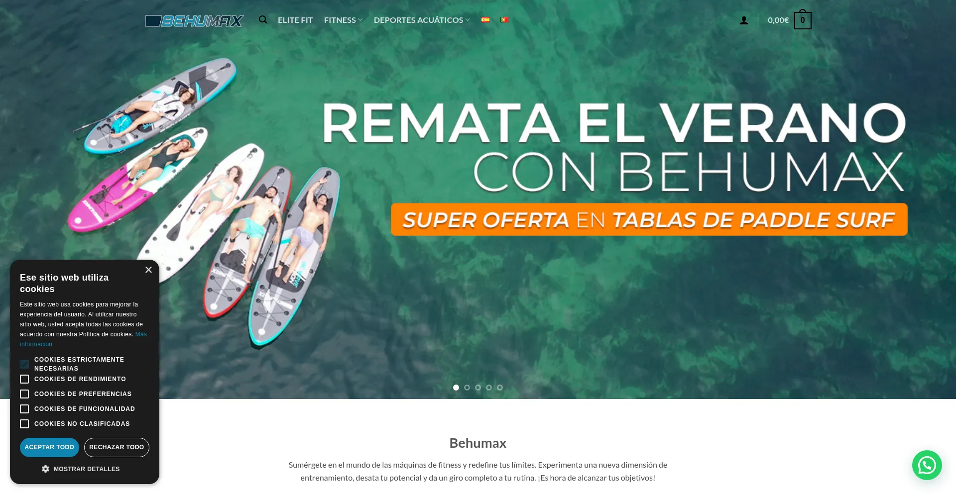 Behumax.com Screenshot